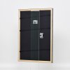 Efektní dřevěný rám profil 2070 normální sklo 10,5x14,8 cm stříbrný