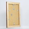 Efektní dřevěný rám 2400 hnědý 10,5x14,8 cm antireflexní sklo