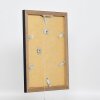 Efektní obrazový rám 2319 stříbrný vysoký lesk 10,5x14,8 cm muzejní sklo