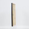 Efektní dřevěný rám profil 2070 muzejní sklo 10,5x14,8 cm černý