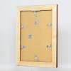 Efektní dřevěný rám 2400 hnědý 10,5x14,8 cm muzejní sklo