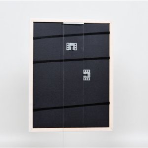 Efektní dřevěný rám profil 2070 akrylové sklo 10,5x14,8 cm bílý