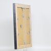 Efektní rám z masivního dřeva profil 28 stříbrný 10,5x14,8 cm akrylové sklo