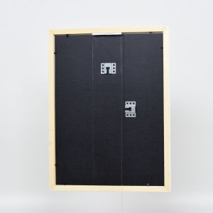 Efektní dřevěný rám profil 2210 bílý 13x13 cm antireflexní sklo