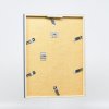 Efektní dřevěný rám profil 35 modrý 13x13 cm antireflexní sklo