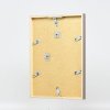 Efektní dřevěný rám profil 35 hnědý 13x13 cm antireflexní sklo