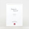 Efektní dřevěný rámový profil 35 bílý 13x13 cm antireflexní sklo