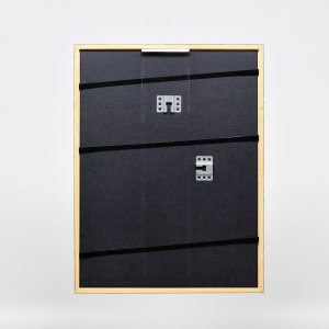 Efektní dřevěný rám profil 23 světle hnědý 13x13 cm akrylové sklo