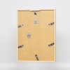 Efektní dřevěný rám profil 35 světle hnědý 13x13 cm normální sklo + distanční rámeček
