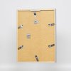 Efektní dřevěný rám profil 35 světle šedý 13x13 cm normální sklo + distanční rámeček