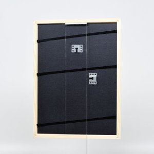 Efektní dřevěný rám profil 32 bílý 13x13 cm muzejní sklo