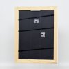 Efektní rám z masivního dřeva profil 30 bílý 13x13 cm muzejní sklo