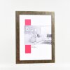 Efektní obrazový rám 2319 antické stříbro 13x13 cm muzejní sklo