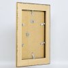 Efektní barokní obrazový rám profil 31 hnědý 13x13 cm čiré sklo