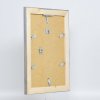 Efektní rám na obrazy z masivního dřeva 2240 šedý 13x13 cm akrylové sklo