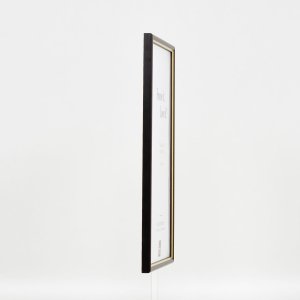Efektní dřevěný rám profil 23 ořechově hnědý 13x18 cm antireflexní sklo