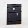 Efektní dřevěný rám profil 23 světle hnědý 14,8x21 cm čiré sklo
