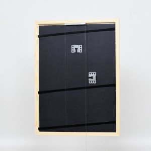 Efektní dřevěný rámový profil 89 bílý 14,8x21 cm antireflexní sklo