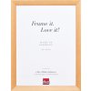 Efektní dřevěný rám Top N bříza 14,8x21 cm antireflexní sklo