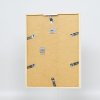 Efektní dřevěný rám profil 35 bílý 14,8x21 cm normální sklo + distanční rámeček