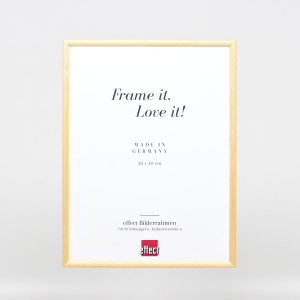 Efektní rám z masivního dřeva profil 20 jedle zelená 14,8x21 cm muzejní sklo