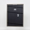 Efektní rám z masivního dřeva profil 25 zelený 14,8x21 cm muzejní sklo