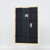 Efektní dřevěný rám profil 38 bílý 14,8x21 cm muzejní sklo