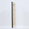 Efektní rám na obrazy z masivního dřeva 2240 černý 14,8x21 cm normální sklo