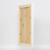 Efektní rám na obrazy z masivního dřeva 2240 bílý 14,8x21 cm muzejní sklo