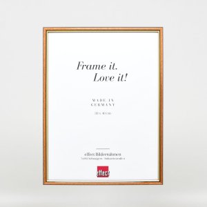 Efektní dřevěný rám profil 23 světle hnědý 15x20 cm antireflexní sklo