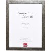 Efektní obrazový rám 2311 stříbrný vysoký lesk 18x32 cm antireflexní sklo