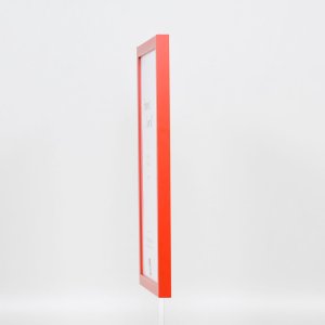 Dřevěný rám Top Cube 20x20 cm červené normální sklo