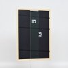Efektní dřevěný rám profil 38 bílý 20x20 cm normální sklo