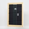 Efektní rám z masivního dřeva profil 30 bílý 20x20 cm čiré sklo