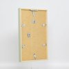 Efektní dřevěný rám profil 35 zelený 20x20 cm normální sklo + distanční rámeček