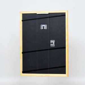 Efektní dřevěný rám profil 89 světle hnědý 20x20 cm akrylové sklo