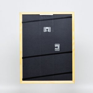 Efektní dřevěný rám profil 89 světle hnědý 20x20 cm akrylové sklo