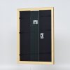 Efektní dřevěný rám profil 21 ořech hnědý 20x20 cm akrylové sklo