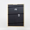 Efektní dřevěný rám profil 23 ořechově hnědý 20x20 cm muzejní sklo