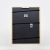 Efektní dřevěný rám profil 23 ořechově hnědý 20x20 cm muzejní sklo