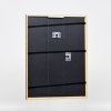 Efektní dřevěný rám profil 23 ořechově hnědý 20x20 cm muzejní sklo