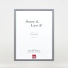 Efektní dřevěný rám profil 35 antracit 20x20 cm muzejní sklo