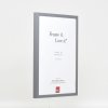Efektní dřevěný rám profil 35 antracit 20x20 cm muzejní sklo