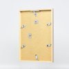 Efektní dřevěný rám profil 35 světle hnědý 20x20 cm muzejní sklo
