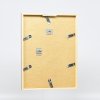 Efektní dřevěný rám profil 35 světle hnědý 20x20 cm muzejní sklo
