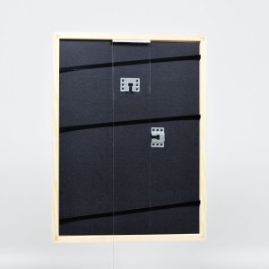 Efektní dřevěný rám profil 32 bílý 20x20 cm muzejní sklo
