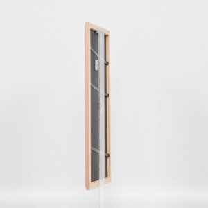 Efektní dřevěný rám profil 32 světle hnědý 20x20 cm muzejní sklo