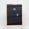 Efektní dřevěný rám profil 89 tmavě hnědý 20x20 cm muzejní sklo
