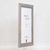 Efektní rám na obrazy z masivního dřeva 2240 šedý 20x20 cm normální sklo