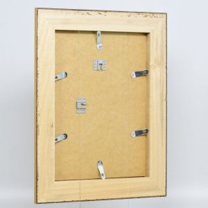 Efektní barokní obrazový rám profil 31 zlatý 20x20 cm antireflexní sklo